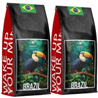 BRAZÍLSKA ZRNKOVÁ KÁVA 2kg - ČERSTVO PRAŽENÁ 100% ARABICA - KÁVA MODRÉ ORCA