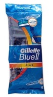 Gillette, Blue 2 Plus, Žiletky, 5 kusov
