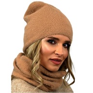 Karamelová súprava ČIAPKA + SUKŇA, módna ALPACA AL1 Karamelová súprava ČIAPKA + SUKŇA, módna ALPACA AL1