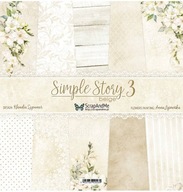 Sada papierov ScrapAndMe Simple Story 3 30x30 Sada papierov ScrapAndMe Simple Story 3 30x30
