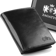 Zagatto pánska kožená peňaženka darčeková RFID sada