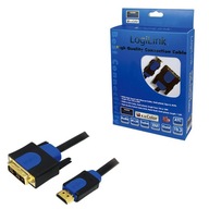 Kábel LogiLink HDMI - DVI 3m