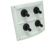 Elektrická doska, panel jachty, 12V, 4 spínače. Elektrická doska, panel jachty, 12V, 4 spínače.