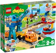 LEGO DUPLO 10875 NÁKLADNÝ VLAK PRÍVES LEGO DUPLO 10875 NÁKLADNÝ VLAK PRÍVES