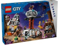 Súprava STAVEBNÝCH TEHEL LEGO BLOCKS Mestská vesmírna stanica a rakety Súprava STAVEBNÝCH TEHEL LEGO BLOCKS Mestská vesmírna stanica a rakety