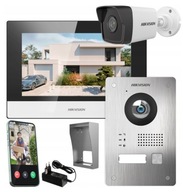 VIDEO DOMÁCI TELEFÓN 2 drôtová IP kamera Hikvision WiFi 703-P