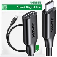 Ugreen adaptér predlžovacieho kábla USB C (samec) - USB C (samica) 100W 1