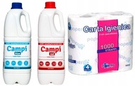 TEKUTINY DO TURISTICKÝCH WC CAMPI 2x2L + PAPIER TEKUTINY DO TURISTICKÝCH WC CAMPI 2x2L + PAPIER