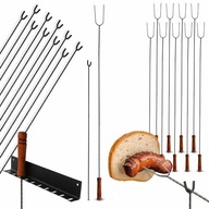 TÁBOROVÉ PALICE + PALICE na táborák PALICE VIDLICE 10 ks sada + VEŠIAK TÁBOROVÉ PALICE + PALICE na táborák PALICE VIDLICE 10 ks sada + VEŠIAK