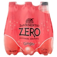 San Benedetto Ginger Zero 6x750ml nápoj bez cukru San Benedetto Ginger Zero 6x750ml nápoj bez cukru