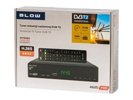 DVB-T2 tunerový dekodér BLOW 4625FHD H.265 V2