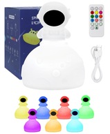ASTRONAUT COSMONAUT NOČNÁ LAMPA PRE DETI, SILIKÓNOVÁ LED RGB, S DIAĽKOVÝM OVLÁDANÍM ASTRONAUT COSMONAUT NOČNÁ LAMPA PRE DETI, SILIKÓNOVÁ LED RGB, S DIAĽKOVÝM OVLÁDANÍM