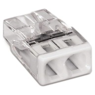 Wago rýchlospojka 0,5-2,5 mm² / 2, 100 ks. Wago rýchlospojka 0,5-2,5 mm² / 2, 100 ks.