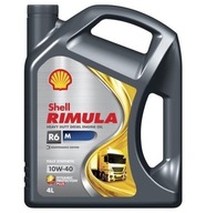 SHELL OIL 10W-40 RIMULA R6M 5L SHE10W40R6M4
