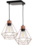 Závesné svietidlo, stropný luster, loft, diamant 2 Závesné svietidlo, stropný luster, loft, diamant 2