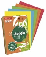 Adagio A4 kopírovací papier 80g Mix intenzívnych farieb Adagio A4 kopírovací papier 80g Mix intenzívnych farieb