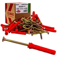 SFXP rozširujúce hmoždinky 10x60mm 50 ks. Univerzálny so skrutkou Klimas SFXP 70 mm SFXP rozširujúce hmoždinky 10x60mm 50 ks. Univerzálny so skrutkou Klimas SFXP 70 mm
