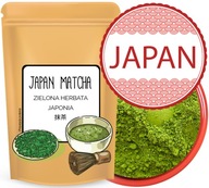 Originálny prášok zo zeleného čaju matcha z Japonska