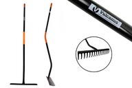 MASÍVNE KOVOVÉ Hrable 143cm ERGONOMICKÁ rukoväť