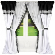Balkónový závesový set so závesom 400x250cm Balkónový závesový set so závesom 400x250cm