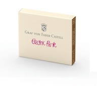 Náboje Graf von Faber-Castell Electric Pink 6 ks.