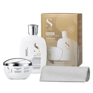 Alfaparf Semi Di Lino Diamond šampón 250ml + maska 200ml + sada uterákov Alfaparf Semi Di Lino Diamond šampón 250ml + maska 200ml + sada uterákov