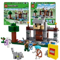 LEGO Minecraft 21261 Wolf Keep Castle Train Trainer 2x Kostra 2x Wolf LEGO Minecraft 21261 Wolf Keep Castle Train Trainer 2x Kostra 2x Wolf