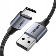 KÁBEL, USB TO USB-C QC 3.0 3A 3 m UGREEN odolný, SILNÝ Oplet