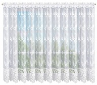 PRIPRAVENÉ ZÁCLONY KVETY 160x400 MARKÍZA S GUIPURE PRIPRAVENÉ ZÁCLONY KVETY 160x400 MARKÍZA S GUIPURE