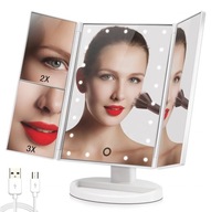 SVIETENÉ LED KOZMETICKÉ ZRKADLO NA LÍČENIE SVIETENÉ LED KOZMETICKÉ ZRKADLO NA LÍČENIE