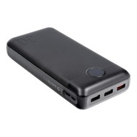 POWERBANK VEGER L30 BATÉRIA 30000mAh PD 20W ČIERNA