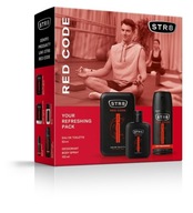 STR8 Red Code Cosmetics Set toaletná voda 50ml + deodorant 150ml