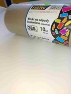 Vrecia na odpadky, odpadky, stavebný odpad. 380L 10 ks bez bária Vrecia na odpadky, odpadky, stavebný odpad. 380L 10 ks bez bária
