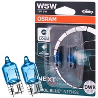 Modré žiarovky OSRAM Cool Blue Intense W5W