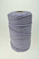 Bavlnená šnúrka Macrame 3mm x 200m, fialová