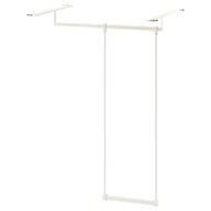 IKEA LATTHET Vešiaková tyč na rám, biela, 60x55 IKEA LATTHET Vešiaková tyč na rám, biela, 60x55
