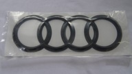 AUDI čierny znak vzadu 202/71 mm 4G88537352ZZ