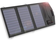 Solárny panel 15W powerbanka 6000mAh USB nabíjačka