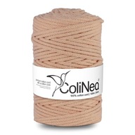 Colinea String sa prepletala pre makramu 100% bavlnu, 5 mm 100 m, losos Colinea String sa prepletala pre makramu 100% bavlnu, 5 mm 100 m, losos