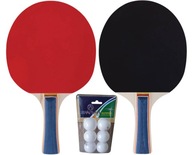 Sada rakiet + loptičky na hranie stolného tenisu a ping pongu Sada rakiet + loptičky na hranie stolného tenisu a ping pongu