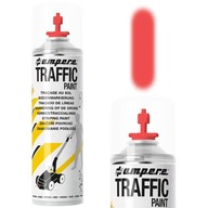 Červená farba na dopravné značenie TRAFFIC 500ml Červená farba na dopravné značenie TRAFFIC 500ml
