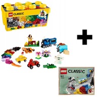 LEGO CLASSIC CREATIVE BLOCKS VEĽKÁ BOX 10696 +LEGO 30510 DARČEKOVÝ SET