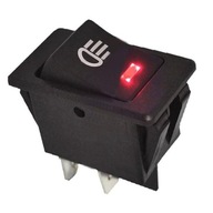 Červený štýl 12V LED auto čln Świ Červený štýl 12V LED auto čln Świ