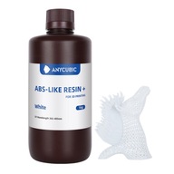 Anycubic ABS-Like+ Biela UV živica Biela 1l 1kg