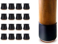 16x Kryty nôh stoličky s plsťou 30-45mm 16x Kryty nôh stoličky s plsťou 30-45mm