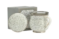 Hrnček s infuzérom Flowers Retro keramický nálevník porcelán 480ml Hrnček s infuzérom Flowers Retro keramický nálevník porcelán 480ml