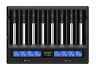 NABÍJAČKA 8X AA/AAA 14500 18650 21700 XTAR VC8S NABÍJAČKA 8X AA/AAA 14500 18650 21700 XTAR VC8S