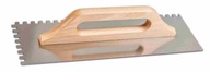Nerezové hladidlo s drevenou rukoväťou 480 mm 6x6 Nerezové hladidlo s drevenou rukoväťou 480 mm 6x6