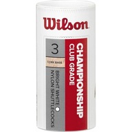 BADMINTON NYLON WILSON CHAMPIONSHIP TUBE x3