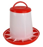 BIELE A ČERVENÉ KRMÍTKO PRE HYDINU, SKRUTKOVANÉ, 9 KG BIELE A ČERVENÉ KRMÍTKO PRE HYDINU, SKRUTKOVANÉ, 9 KG